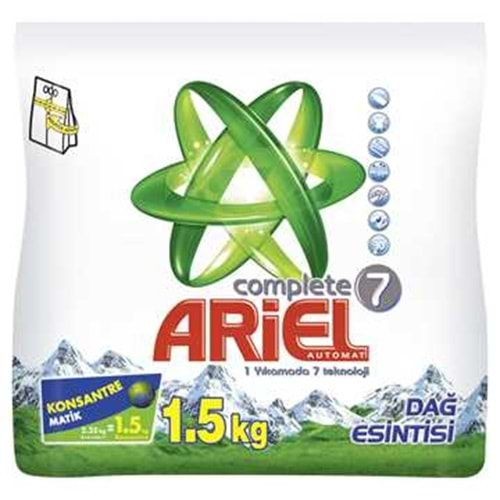 Ariel Toz Çamaşır Deterjanı Dağ Esintisi 1,5 Kg