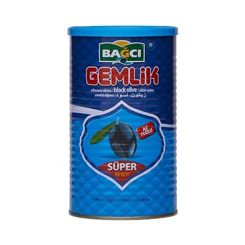 Bağcı Teneke Siyah Zeytin Zeytin 800 Gr