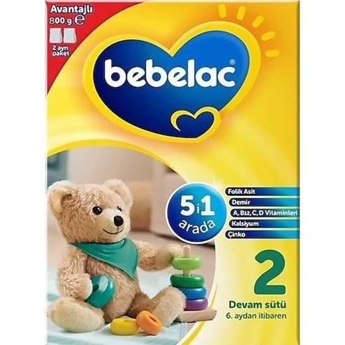 Bebelac 2 800 Gr Bebek Devam Sütü