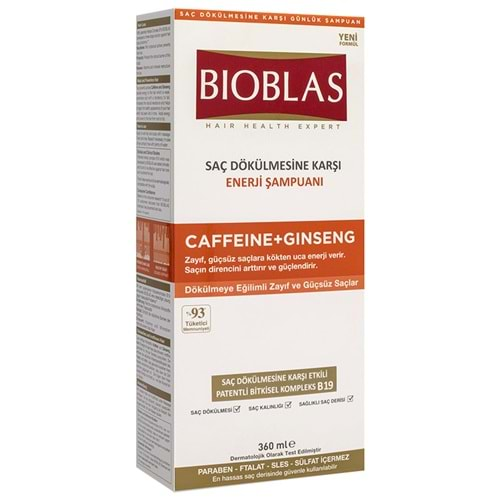 Bioblas Saç Dökülmesine Karşı Caffeine 360 Ml