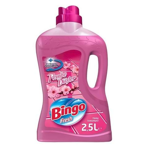 Bingo Yüzey Temizleyici Pembe Düşler 2.5 lt