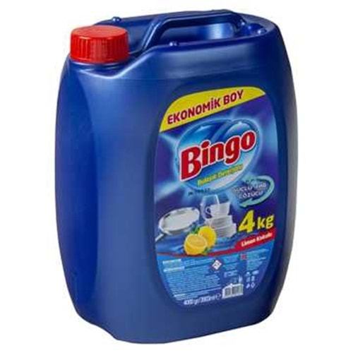 Bingo Sıvı Bulaşık Deterjanı 4 Kg