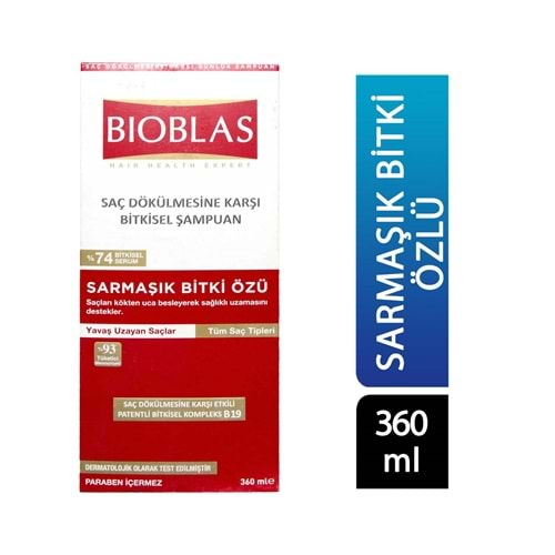 Bioblas Şampuan 360 ml Yavaş Uzayan Saçlar İçin