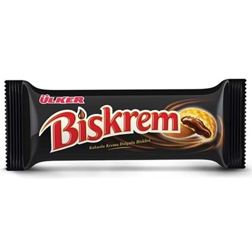 Ülker Biskrem Kakaolu Krema Dolgulu Bisküvi 100 Gr