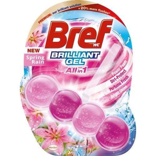 Bref Brilliant Jel Çiçek Singlepack 42 Gr