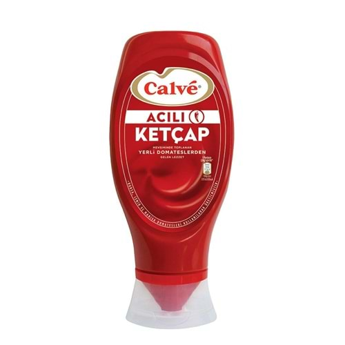 Calve Acılı Ketçap 430 Gr