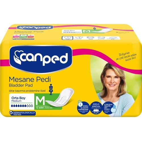 Canped Medium Mesane Pedi 10 Adet