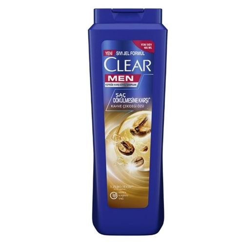 Clear Men Kepeğe Karşı Etkili Saç Dökülmesine Karşı Şampuan 485ml