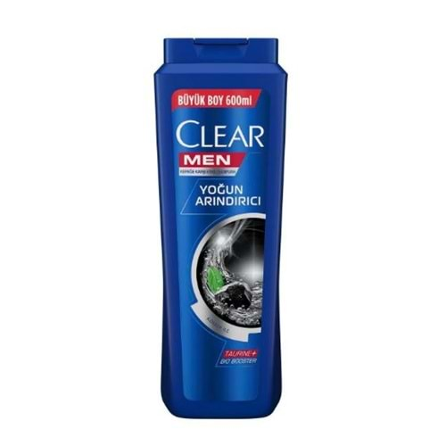 Clear Men Yoğun Arındırıcı Kömür Özlü Şampuan 600 Ml