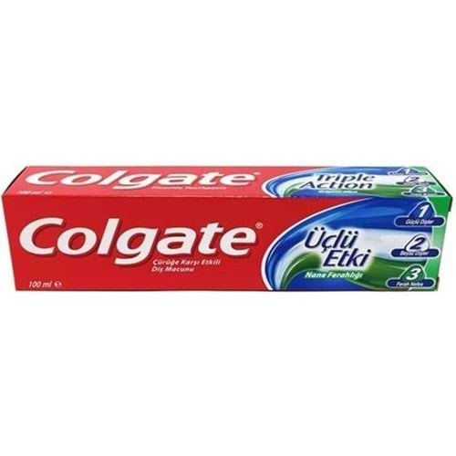 Colgate Üçlü Etki 100 Ml Diş Macunu