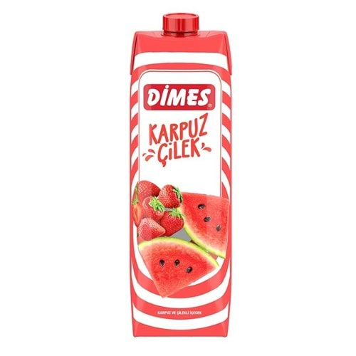 Dimes Karpuz Ve Çilekli İçecek 1 Lt