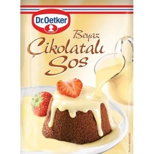 Dr. Oetker Beyaz Çikolatalı Sos 80 Gr