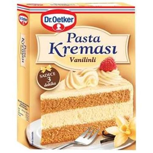 Dr. Oetker Pasta Kreması Vanilinli 136 Gr