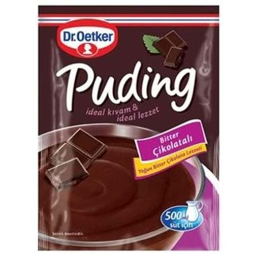 Dr. Oetker Çikolatalı Puding Bitter 111 Gr