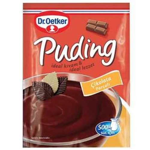 Dr. Oetker Çikolata Parçalı Puding 115 Gr