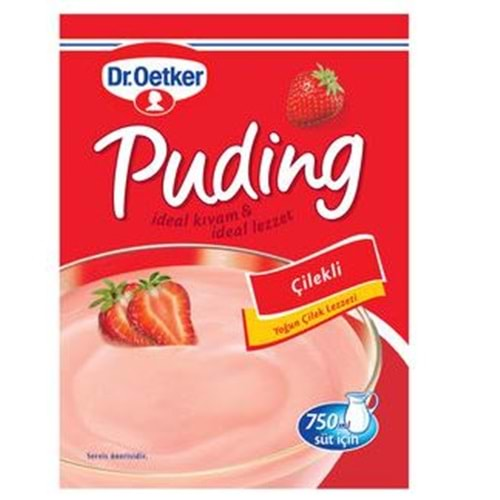 Dr.Oetker Çilekli Puding 120 Gr