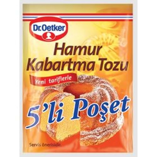 Dr.Oetker Kabartma Tozu 5'Li 50 Gr