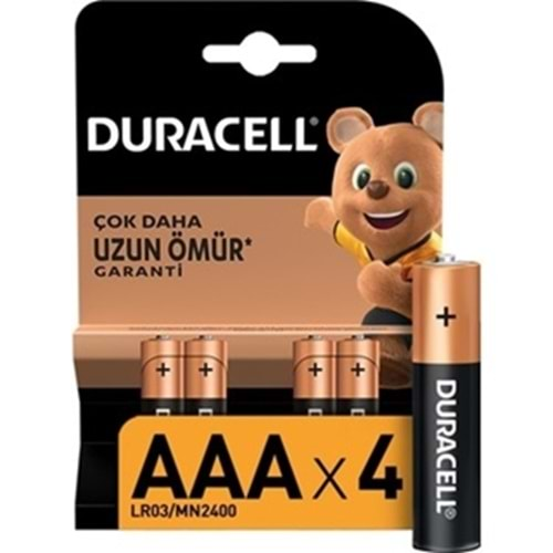 Duracell Aaa İnce Pil 4 Lü