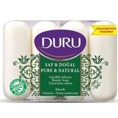 Duru Saf Ve Doğal Güzellik Sabunu Klasik 4X70 Gr