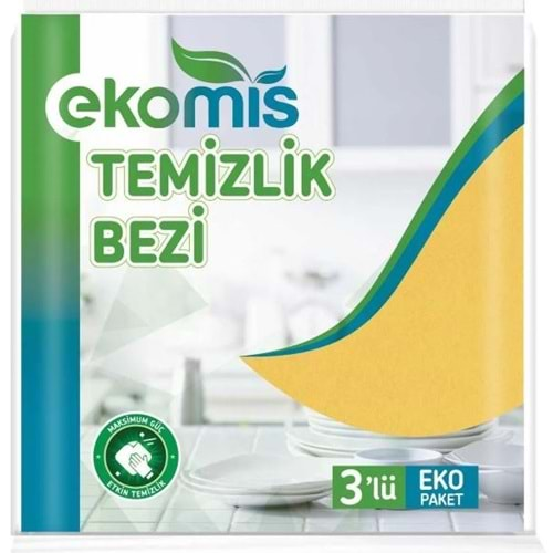 Ekomis Temizlik Bezi 3 Lü