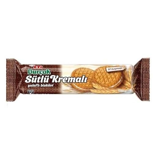 Eti Burçak Sütlü Kremalı Bisküvi 100 Gr