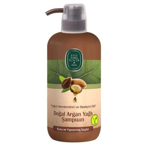 Eyüp Sabri Tuncer Doğal Argan Yağlı Şampuan 600 Ml