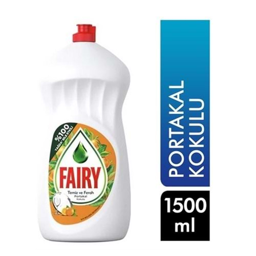 Fairy Portakal 1500 Ml Sıvı Bulaşık Deterjanı