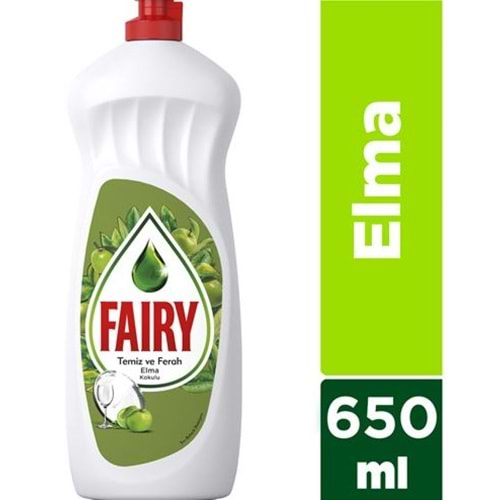 Fairy Sıvı Bulaşık Deterjanı Elma 650 Ml