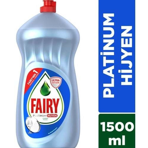 Fairy Platinum Hijyen 1500 Ml Sıvı Bulaşık Detarjanı