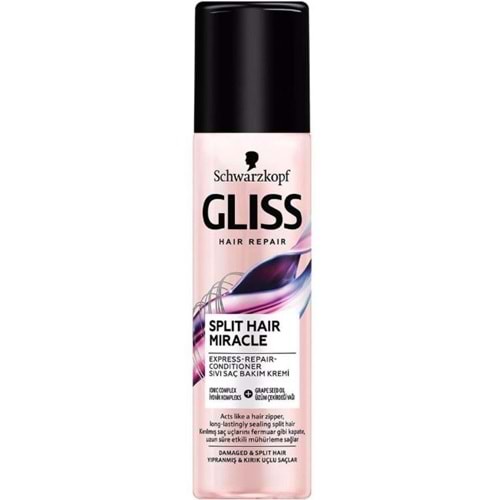 Gliss Split Hair Miracle Sıvı Saç Kremi 200 Ml