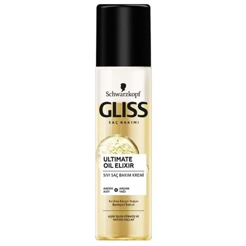 Gliss Sıvı Saç Kremi Ultimate Oil Elexir 200 Ml