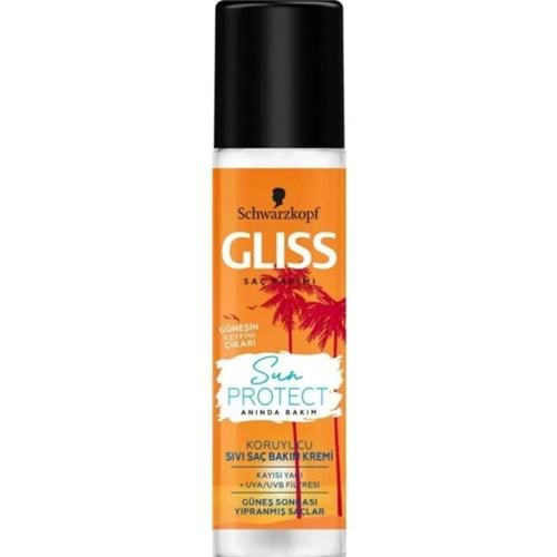 Gliss Schwarzkopf Gliss Sun Protect Güneşe Karşi Koruyucu Durulanmayan Sivi Saç Kremi 200 Ml