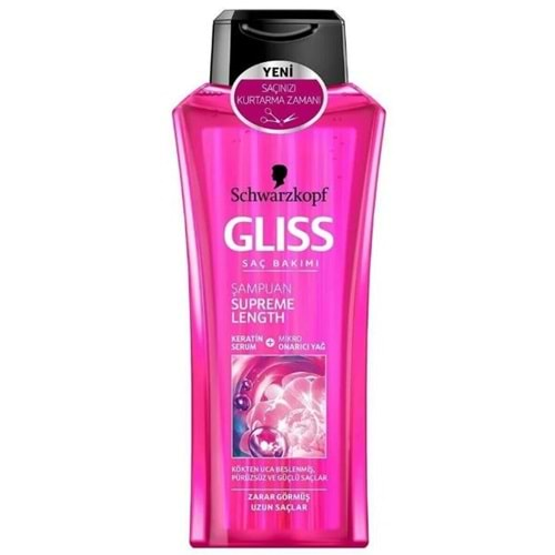 Gliss Supreme Length Uzun Saçlara Özel Şampuan 400 Ml