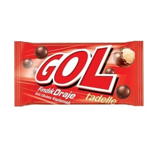 Gol Sütlü Çikolata Kaplamalı Fındık Draje 36 Gr