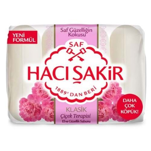 Hacı Şakir Sabun Çiçek Terapisi 4x70 280 Gr