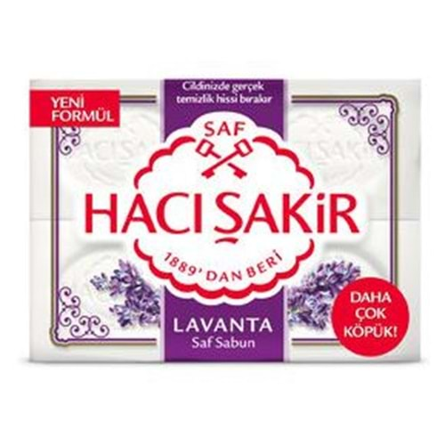 Hacı Şakir Lavanta Kalıp Sabun 4x150 600 Gr