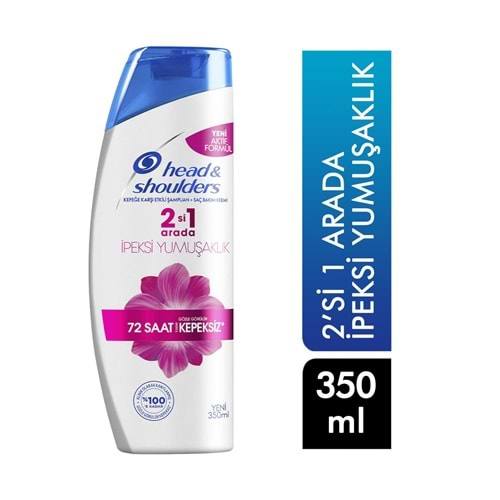 Head&Shoulders Şampuan 350 ml 2 si 1 Arada İpeksi Yumuşaklık