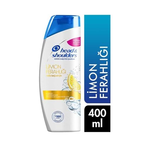 Head&Shoulders Limon Ferahlığı Şampuan 400 Ml