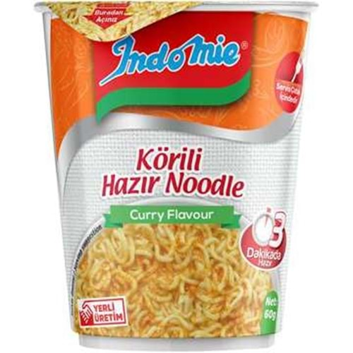 Indomie Köri Noodle Bardak 60 Gr