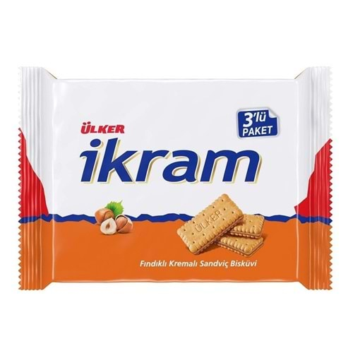 Ülker İkram Fındıklı 3x84 Gr 252 Gr