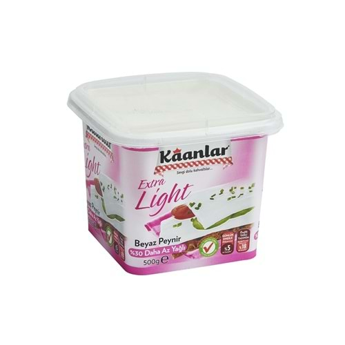 Kaanlar Extra Light Beyaz Peynir 500 Gr