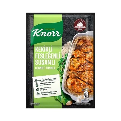 Knorr Kekikli Fesleğenli Susamlı Çeşni 29 Gr