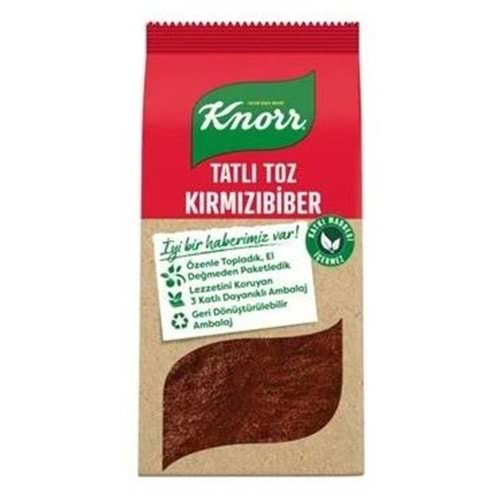 Knorr Tatlı Toz Biber 65 Gr