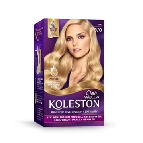 Wella Koleston Kit Boya 9/0 Sarı