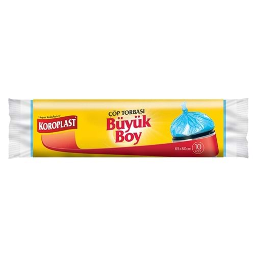 Koroplast Büyük Boy Çöp Torbası 10'lu