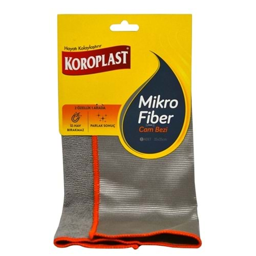 Koroplast Mikrofiber Cam Bezi 1 Adet