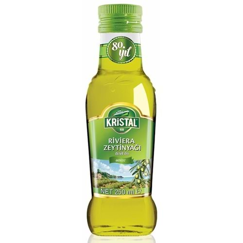 Kristal Riviera Zeytinyağı Cam 250 Ml