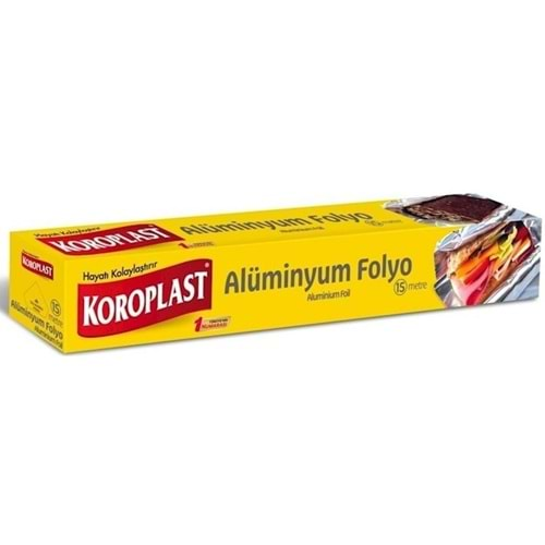 Koroplast Alüminyum Folyo 15 Mt