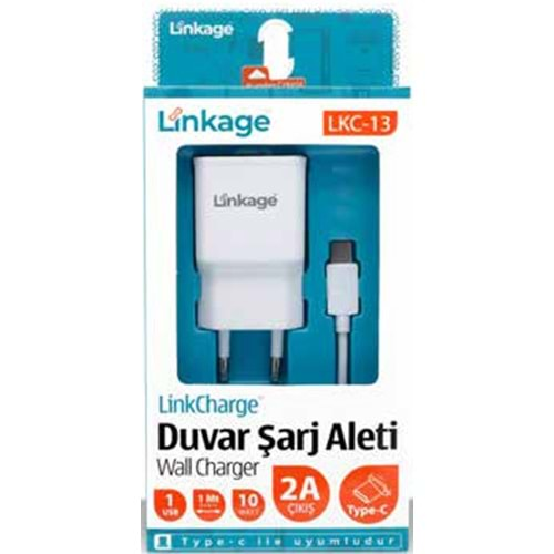 Linkage Type C 2.1 Amper Kablolu Hızlı Şarj Cihazı Seti