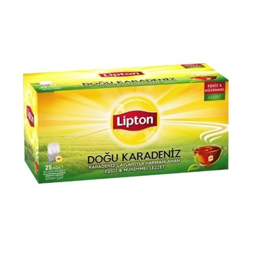 Lipton Doğu Karadeniz 50 Gr Bardak Poşet Çay 25 Adet